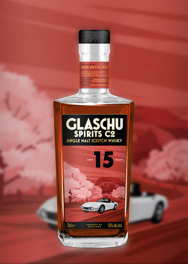 Glaschu Spirits Co. - Ben Nevis 15: Shiraz Wine x Mizunara Finish