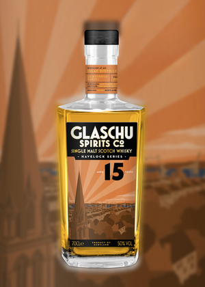 Glaschu Spirits Co. - Islay Single Malt (Laphroaig) 15: Bourbon Matured