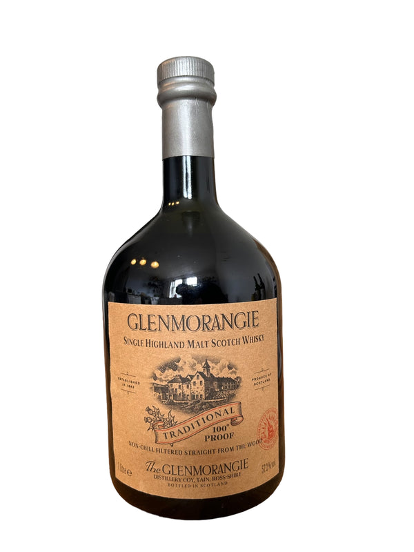 Glenmorangie Traditional 100° Proof Single Malt Scotch Whisky, 1L, 57.2% ABV